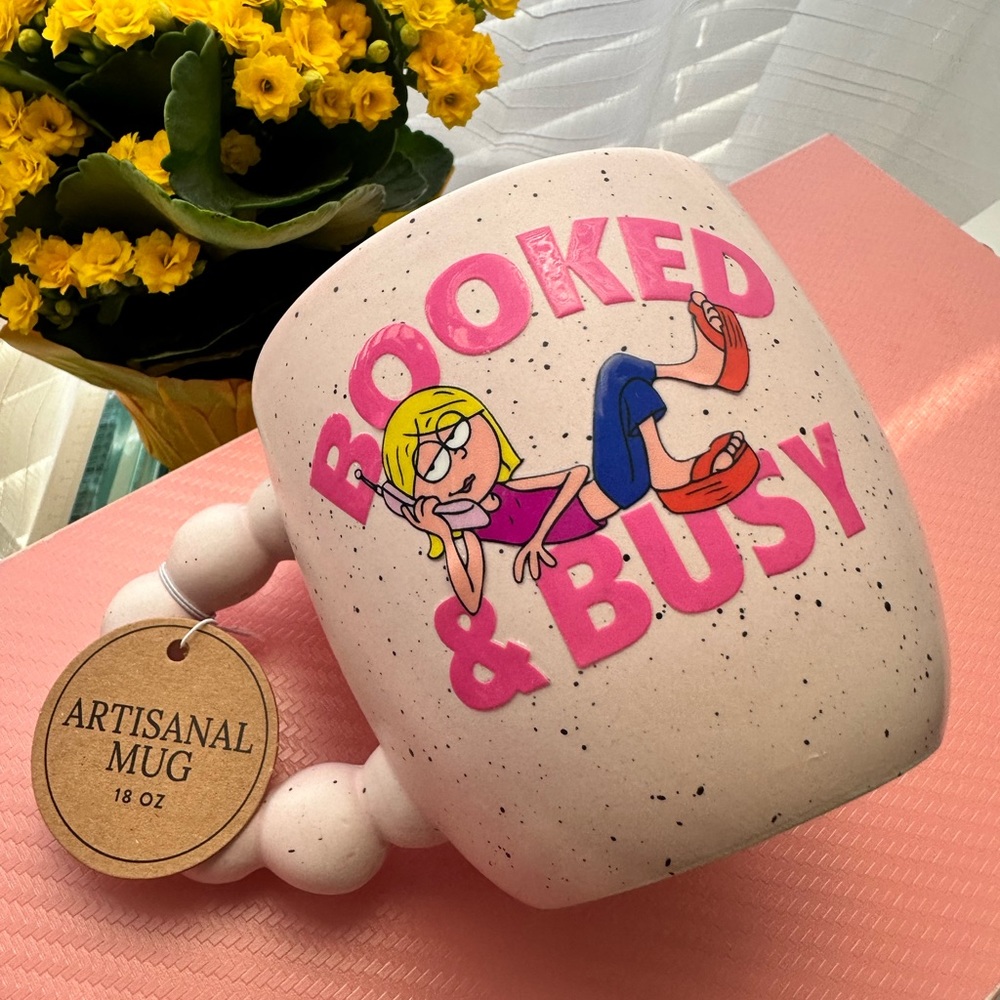 ARTISANAL MUG - LIZZY MCGUIRE PINK 18onz